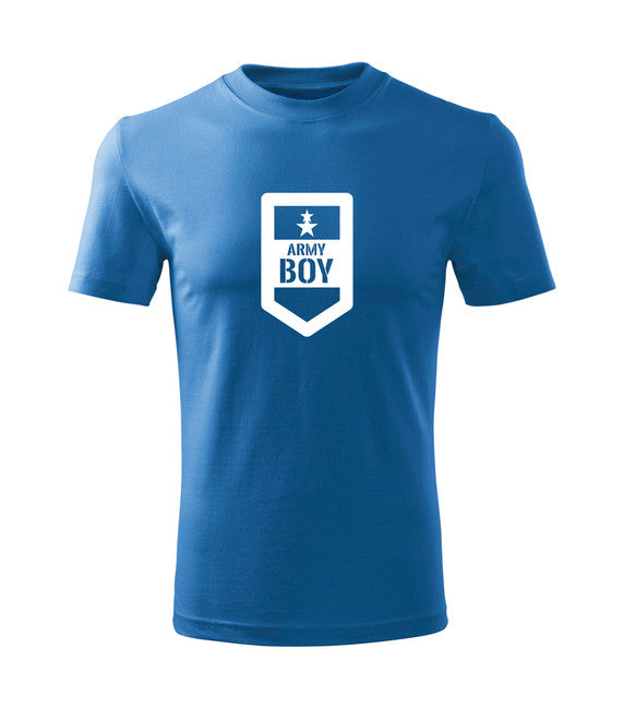 DRAGOWA gyerek rövid ujjú póló army boy, kék