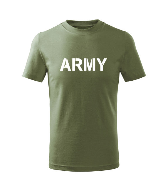 DRAGOWA gyerek rövid ujjú póló army, olívazöld