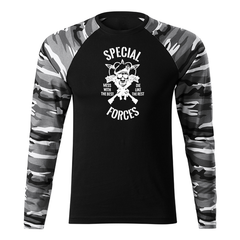 DRAGOWA Fit-T hosszú ujjú póló special forces 160 g/m², metro