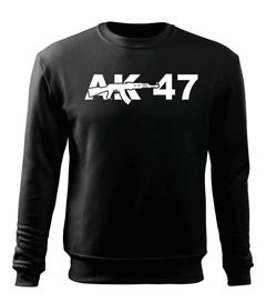DRAGOWA férfi pulóver AK-47 300 g/m², fekete