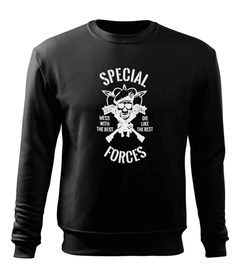 DRAGOWA férfi pulóver special forces 300 g/m², fekete