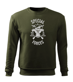 DRAGOWA férfi pulóver special forces 300 g/m², olívazöld