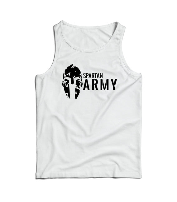DRAGOWA férfi trikó Spartan army 160 g/m², fehér