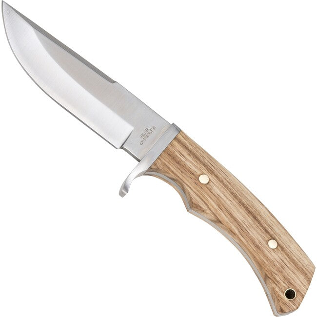 Haller Outdoor fix pengéjű kés Zebraholz 42954