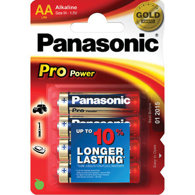 Panasonic Pro Power AA / Mignon elem, 4 db