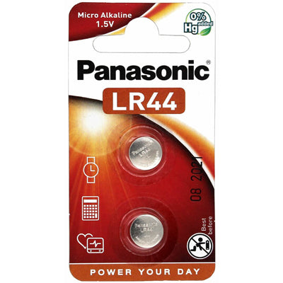 Panasonic LR44 gombelem, 2 db