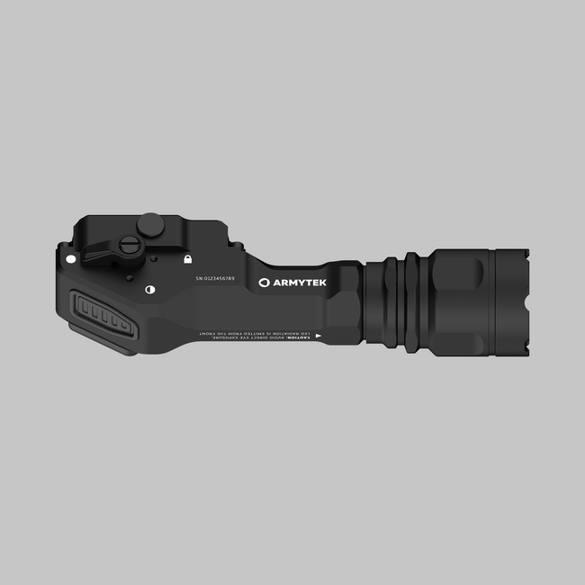 Armytek Parma C2 Pro kompakt fegyverlámpa újratölthető 1500lm