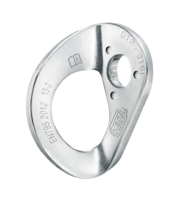 Petzl Coeur Stainless rozsdamentes lemez 12 mm, rozsdamentes