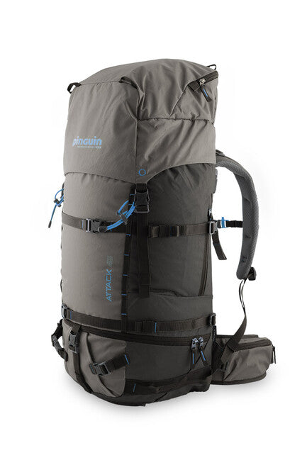 Pinguin Attack 45 Nylon hátizsák, 45 L, fekete