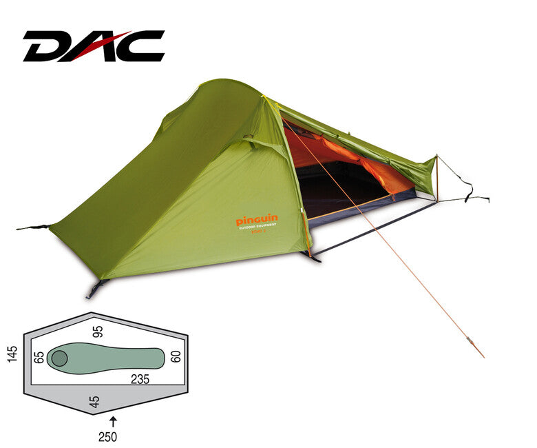 Pinguin Echo 1 sátor, zöld DAC