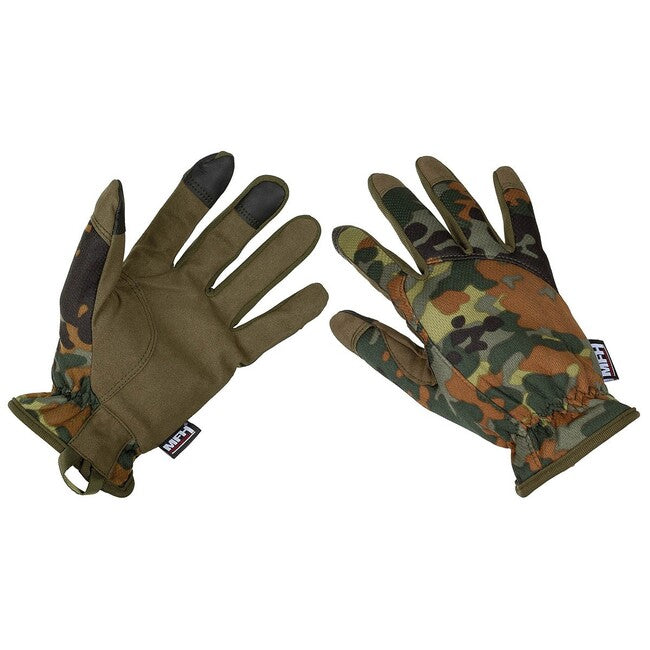 MFH Professional Lightweight kesztyű, BW camo