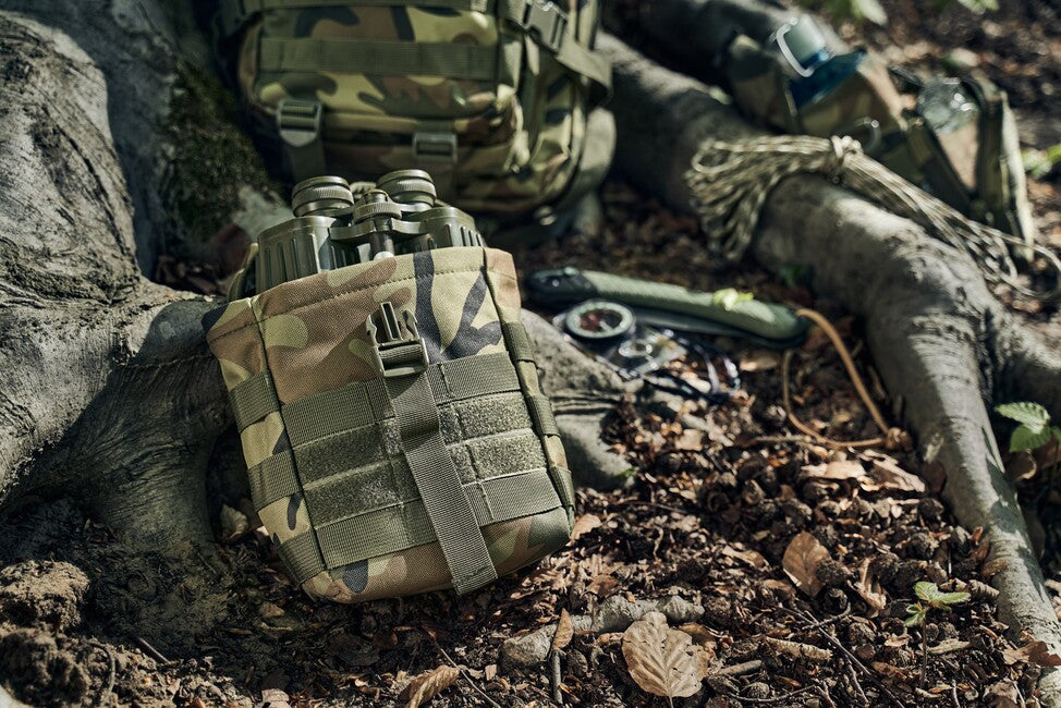 Brandit Molle zseb Fire, woodland