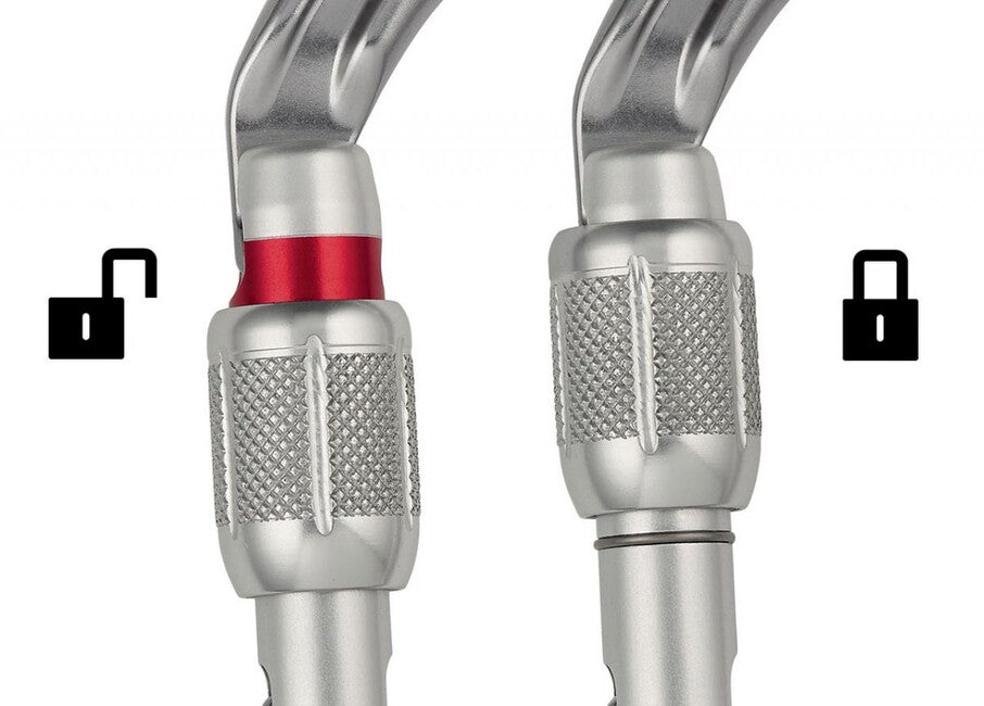 Petzl OK karabiner Screw Lock ovális csavarható biztosítóval