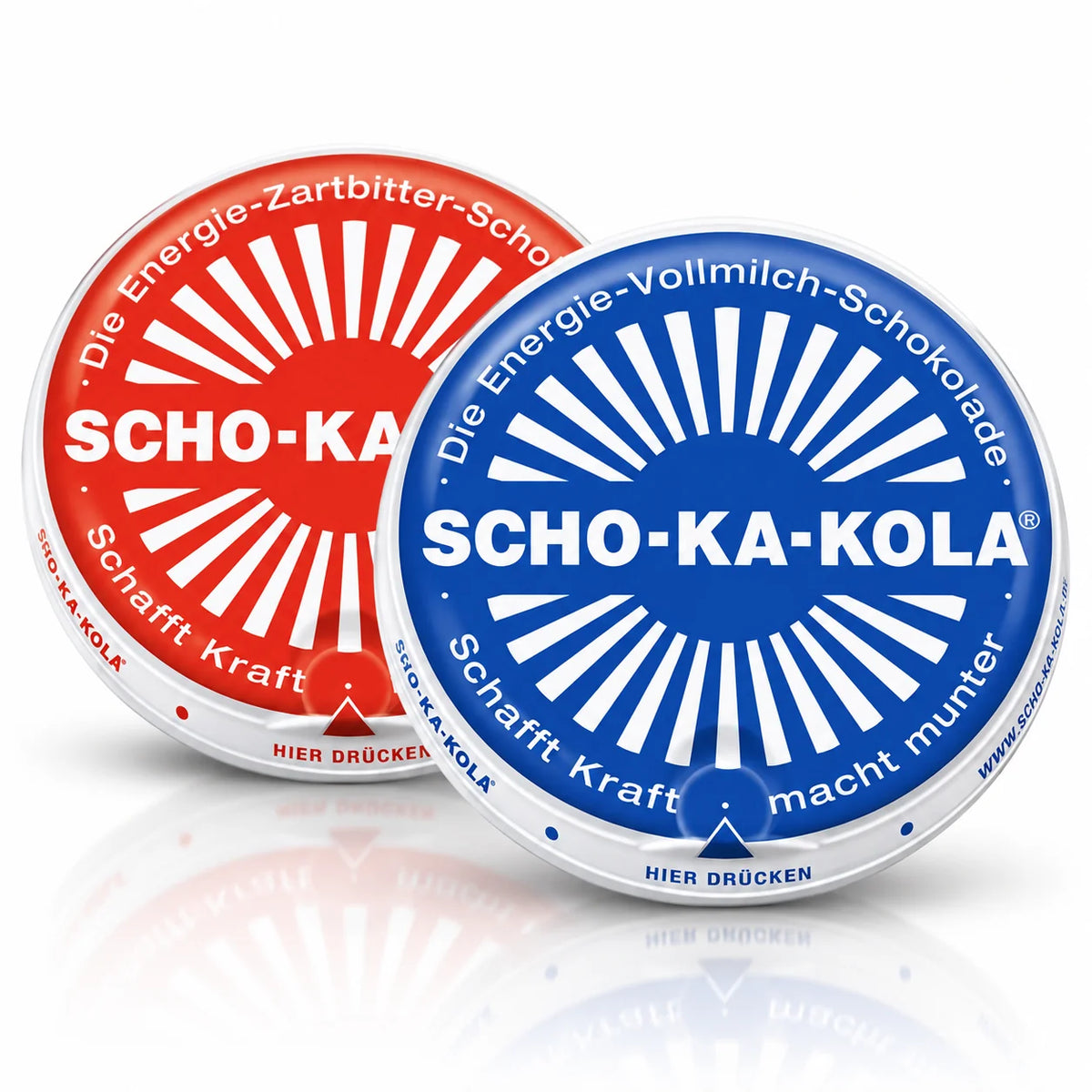 Scho-Ka-Kola: tejcsokoládé + étcsokoládé