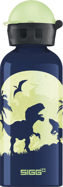 SIGG Kids alumínium ivópalack Glow Moon Dinos, 0,4 l