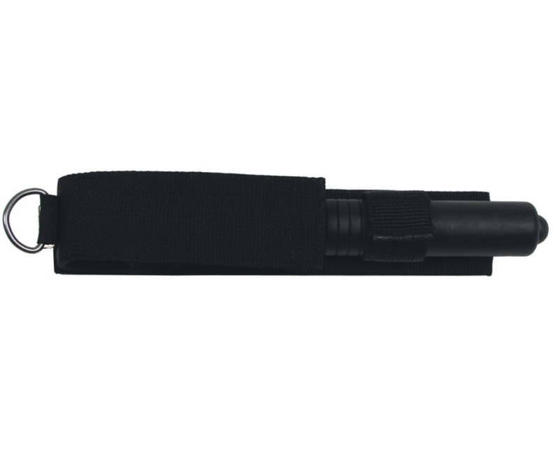 MFH teleszkópos gumibot tokkal, fekete, 56cm