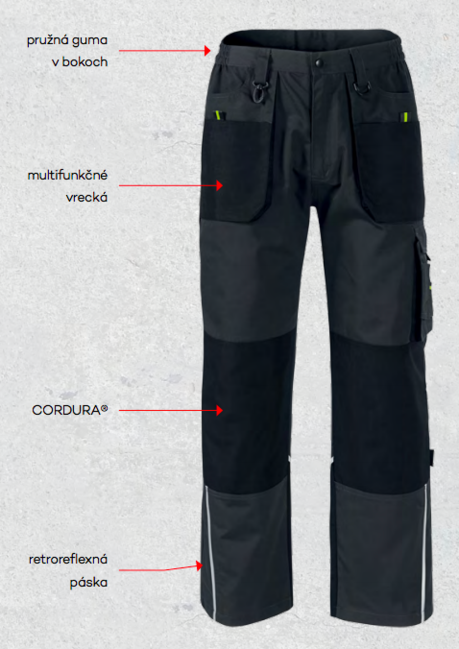 Rimeck Ranger férfi Cordura® nadrág, sötétkék