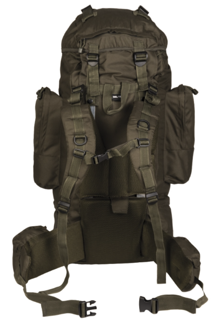 Mil-Tec Ranger katonai hátizsák 75l, fekete