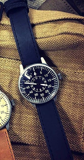 Mil-Tec Pilot Retro óra, fekete