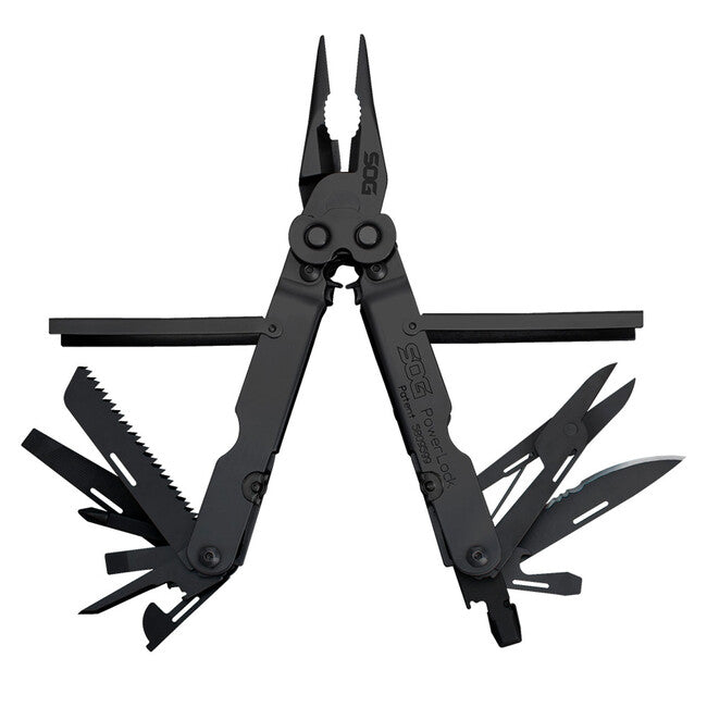 SOG POWERLOCK EOD multifunkciós szerszám Multi-Tool, Black Oxide, NYLON SHEATH