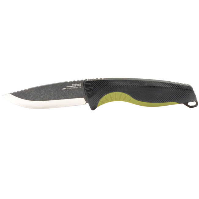 SOG AEGIS FX fix pengéjű kés, Black & MOSS Green