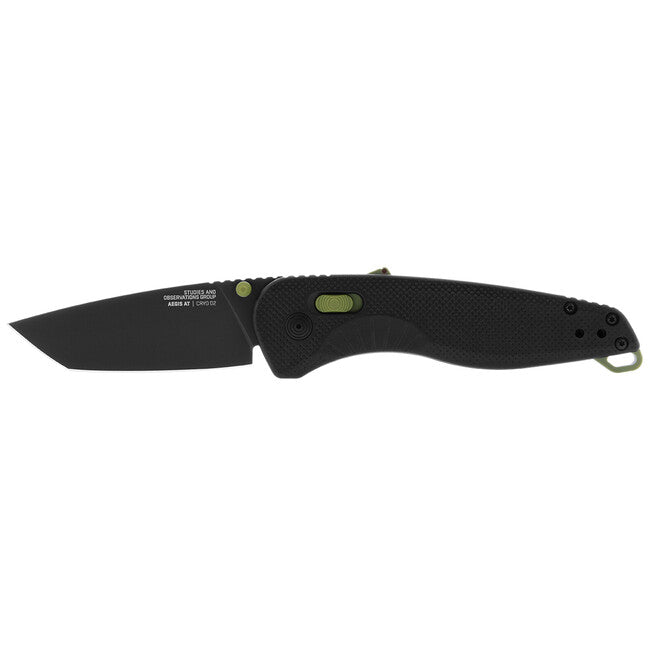 SOG AEGIS AT összecsukható kés tanto, Black & MOSS