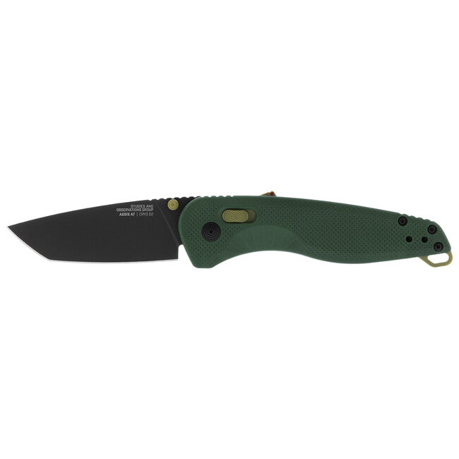 SOG AEGIS AT összecsukható kés - tanto - Forest & Moss
