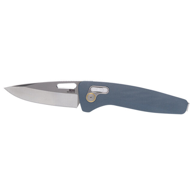 SOG ONE-ZERO XR összecsukható kés Smoke Gray AL & Chrome