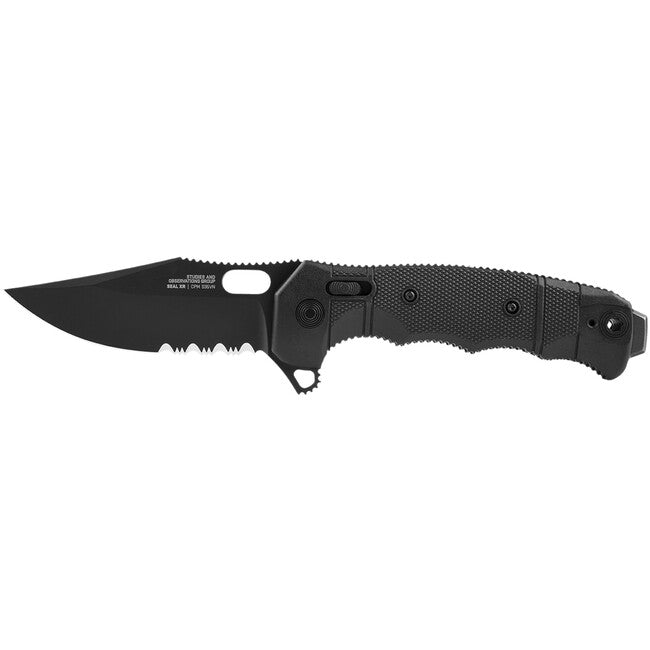 SOG SEAL XR összecsukható kés Partially Serrated, USA MADE