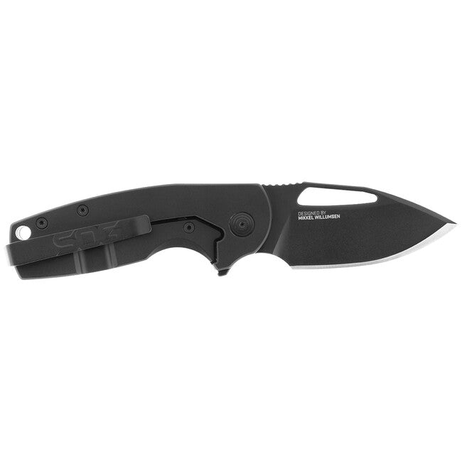 SOG Stout FLK összecsukható kés, Blackout