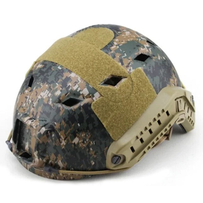 DRAGOWA Tactical Fast BJ Tracker taktikai sisak, Digital Woodland