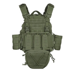 DRAGOWA Tactical Raven taktikai mellény, olívazöld