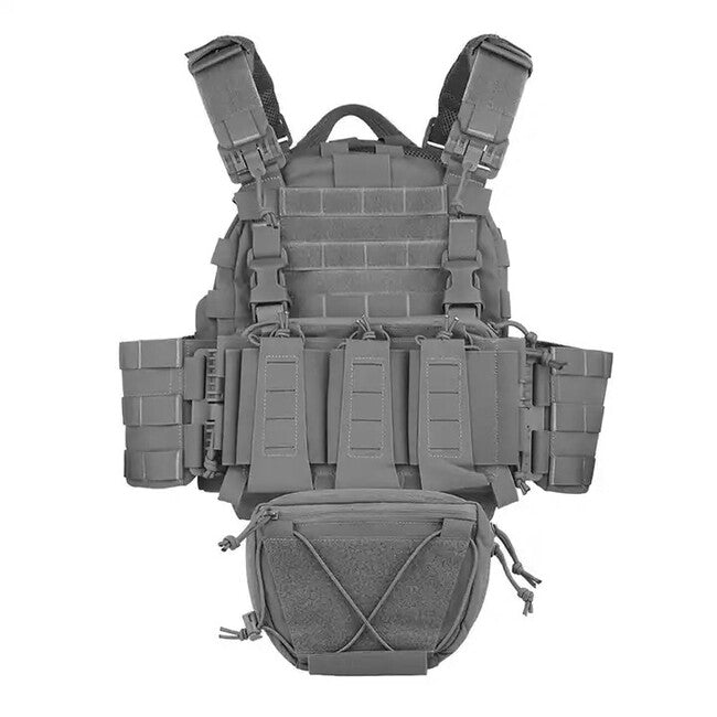 DRAGOWA Tactical Raven taktikai mellény, szürke