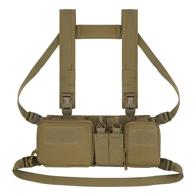DRAGOWA Recon taktikai mellkasi hordozó Tactical, coyote