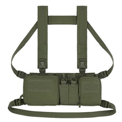 DRAGOWA Tactical Recon mellkasi hordozó, olívazöld