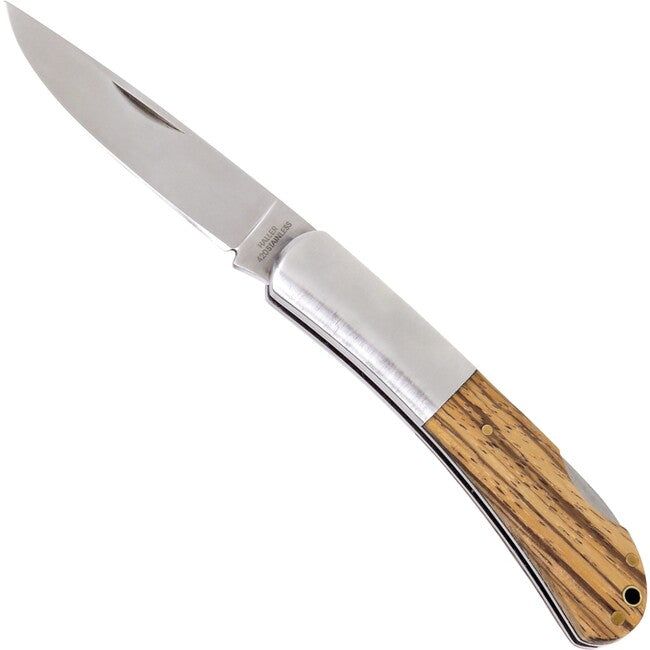Haller Tame zsebkés Stahlbacken Zebraholz 40411