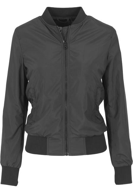 Urban Classics női light bomber kabát, fekete