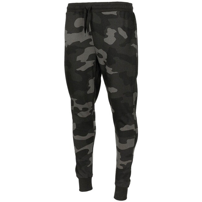 MFH Jogger melegítőnadrág, dark camo