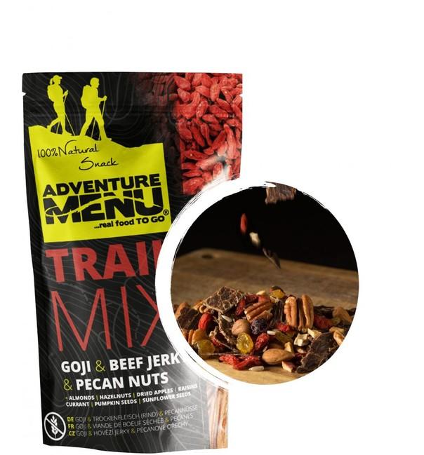 Adventure Menu Trail Mix Cranberry Turkey jerky Walnuts 100g 100 g g/m², Walnuts