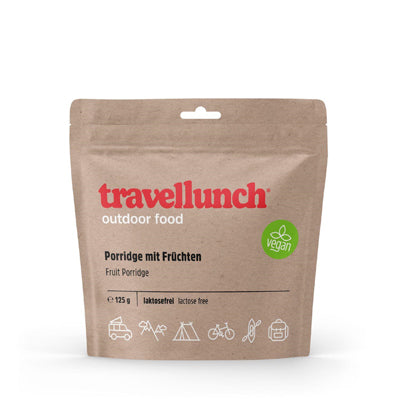 Travellunch Kása gyümölccsel 125 g, 10 db