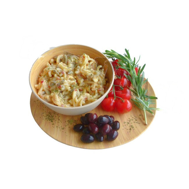 Travellunch Tészta olajbogyóval vegetáriánus étel 10 db 250 g-onként