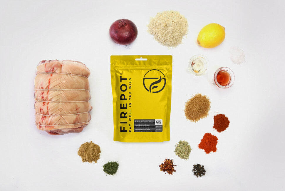 Firepot sertéshús szálított 135g