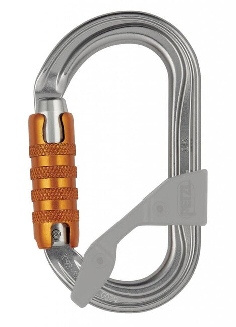 Petzl OK Triact Lock karabiner ovális automatikus biztosítóval
