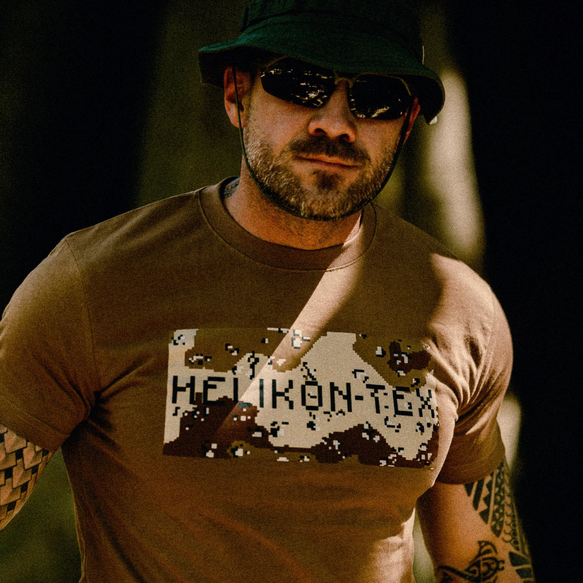 Helikon-Tex Helikon&Camo póló, fekete