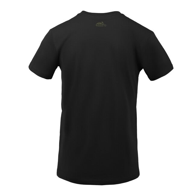 Helikon-Tex 16/203 Combo pamut rövid ujjú póló, Black/US Woodland