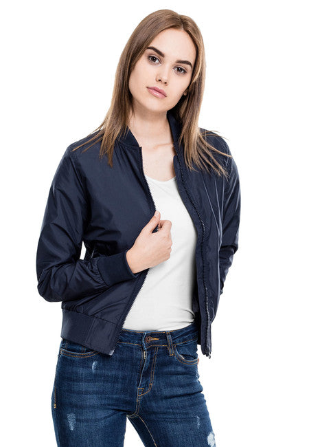 Urban Classics női light bomber kabát, Navy blue