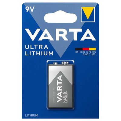 Varta Ultra Lithium 9V blokk elem, 1 db