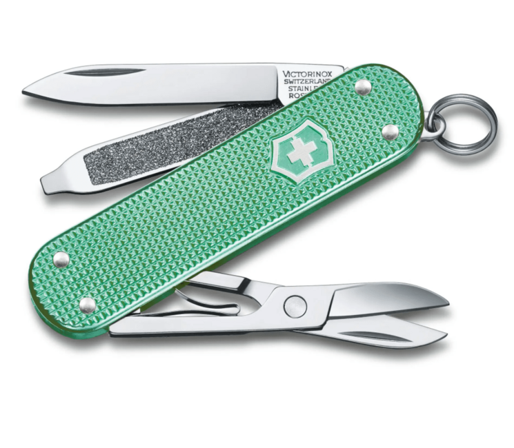 Victorinox Classic Colors Alox multifunkciós kés Minty Mint 58 mm, mentazöld, 5 funkció