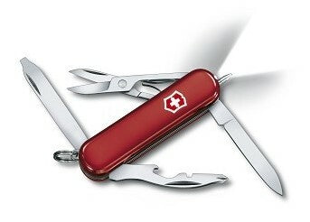 Victorinox Midnite Manager multifunkciós kés 58 mm, 10 funkció, piros