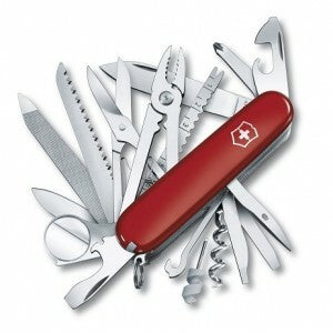 Victorinox Swiss Champ multifunkciós kés 91 mm, piros, 33 funkcióval